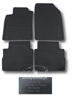 Rubber floor mats set  Opel Vectra B (1995-2002)