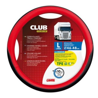 Steering wheel cover BUS/JEEP/TRUCK, CLUB Premium, Ø46-48cm
