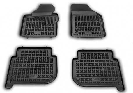 Rubber floor mat set  VW Touran (2003-2010) with edges