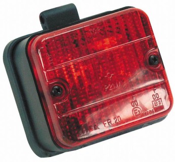 Additional trailer light, 12V