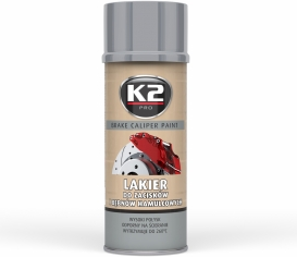 Hight temperature brake calliper paint (silver) - K2, 400ml.  