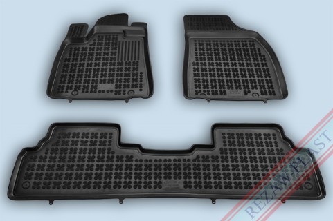 Rubber floor mat set Lexus RX450h  (2012-2021), with edges