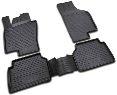 3D floor mats set VW Tiguan (2016-2023), black
