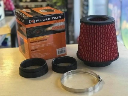 Sport air filter - BLACK, max. 74mm 