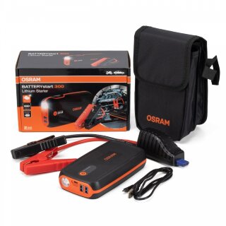Portable Battery Jump Starter - OSRAM  OBSL360 13000mAh, 12V 