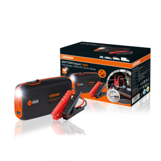 Portable Battery Jump Starter - OSRAM  OBSL360 13000mAh, 12V 