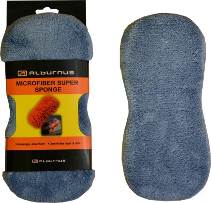 Microfiber sponge