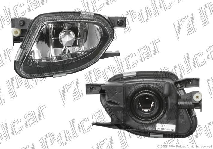 Front fog lamp  Mercedes-Benz E-class W211 (2004-2006), left