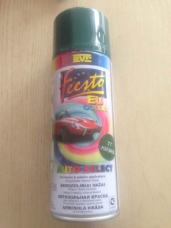 Paint spray  - SVP Post Green, 400ml.
