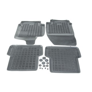 Rubber floor mat  set Renault Laguna (2007-2015) with edges