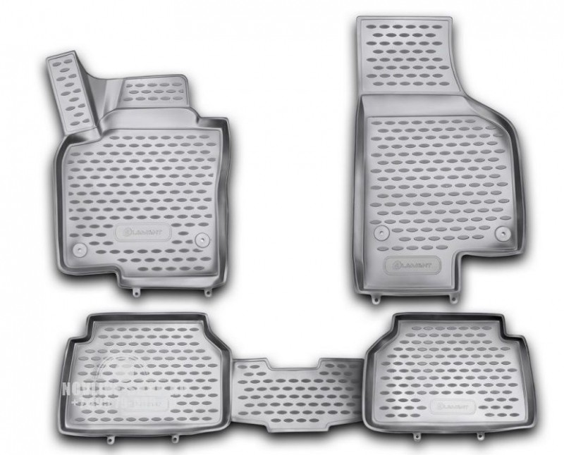 3D floor mats set VW Tiguan (2016-2023), grey