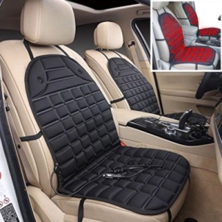 Car seat cover with temp. regulator, 12V  