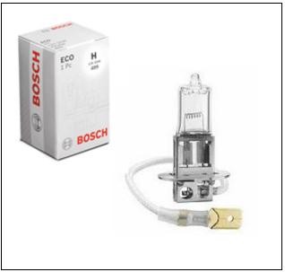 Headlamp bulb -BOSCH H3 55W, 12V