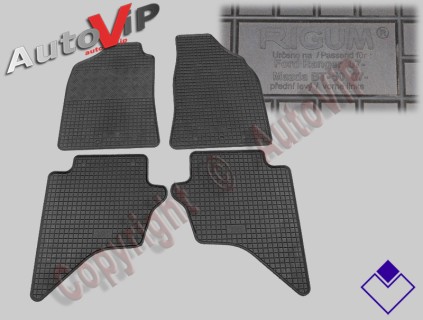 Rubber floor mats set Ford Ranger (2008-)