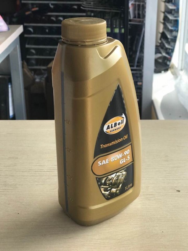 Mineral transmission oil - ALB OIL SAE 80W90 API GL5, 1L