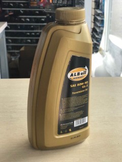 Mineral transmission oil - ALB OIL SAE 80W90 API GL5, 1L