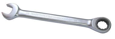 Reverse Ratcheting Combination Spline Wrench, 8mm