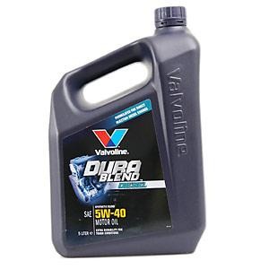 Semy-sintetic motor oil  Valvoline Durablend Diesel 5W40, 5L