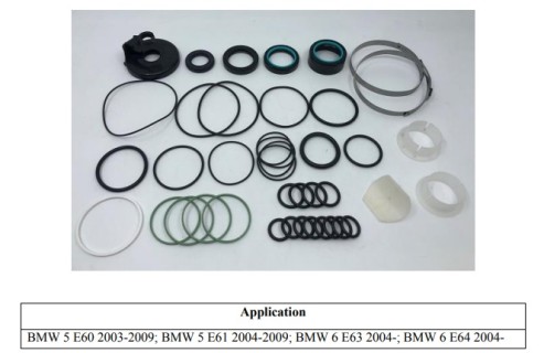 Steering rack repair kit BMW 5-series E60/E61 ; 6-series E63/E64