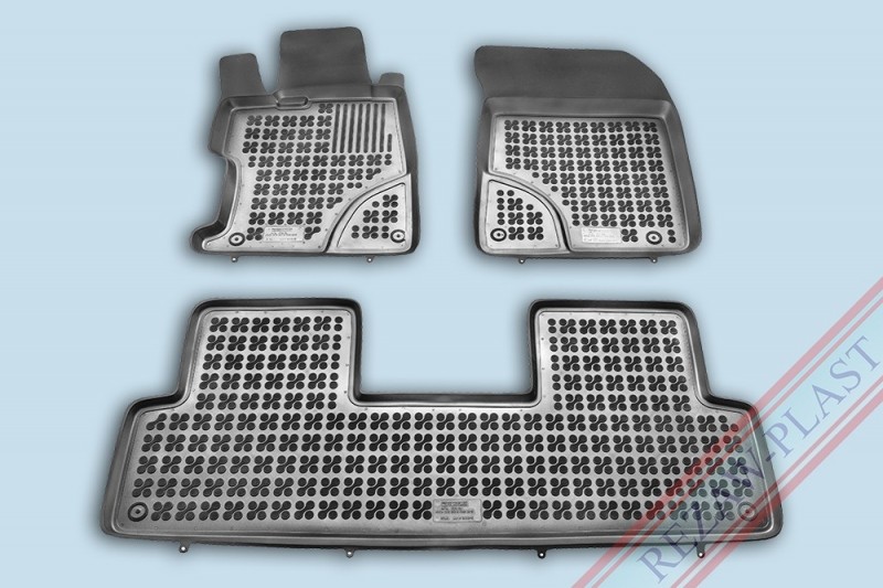Rubber floor mats set Audi Honda Civic (2012-), with edges