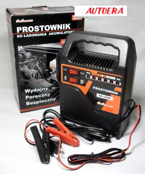 Battery charger Car Commerce 8A, 6V/12V