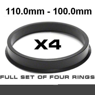Wheel hub centring ring /⌀110.0mm ->⌀100.0mm