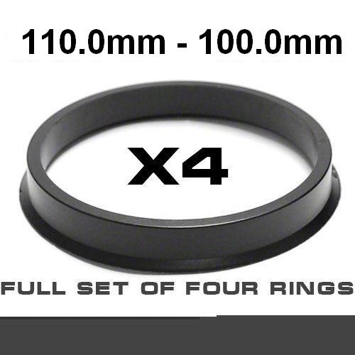 Wheel hub centring ring /⌀110.0mm ->⌀100.0mm