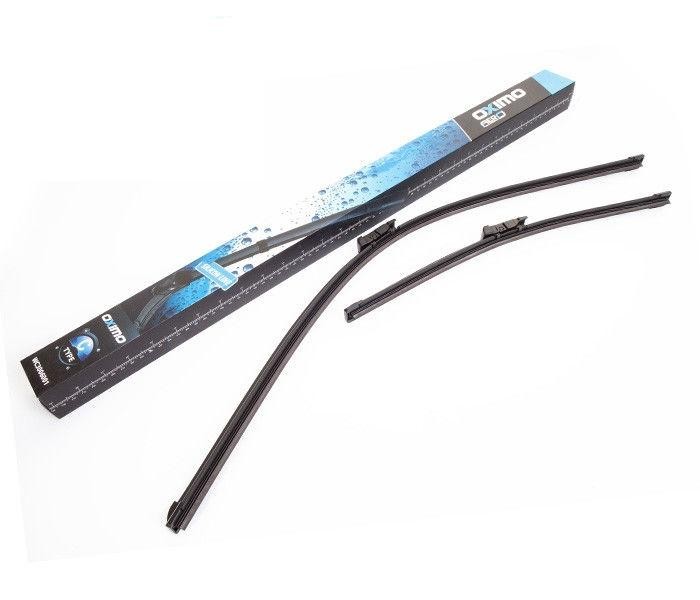 Wiperblade set Seat Leon (2005-2012)/ VW Polo (2005-2010), 53+48cm