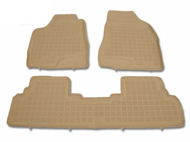 Rubber floor mat  set  Lexus RX 450h (2009-2012) with edges 