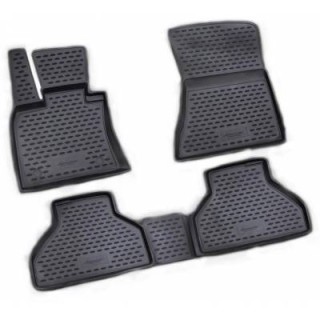 3D Rubber floor mat  set BMW X5 E70 (2006-2013), with edges 