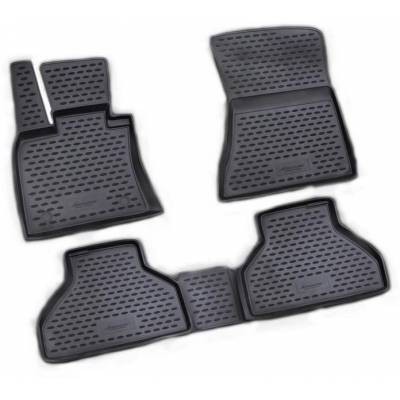 3D Rubber floor mat  set BMW X5 E70 (2006-2013), with edges 