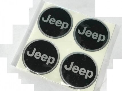 ALLOY WHEEL TRIM CENTRE CAP DECAL LOGO JEEP, diam.60mm