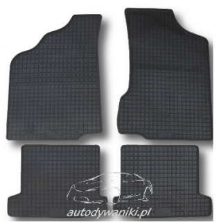 Rubber floor mats set VW Polo (1994-2000)