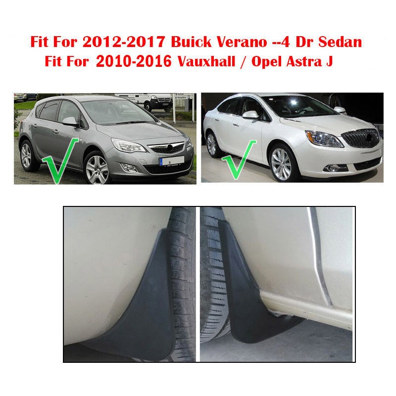Mud flaps set Opel Astra J (2009-2015)