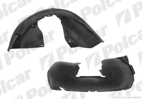 Front fender VW Golf Plus (2005-2009), left 