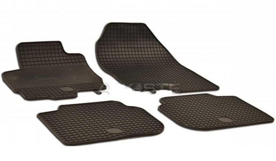 Rubber floor mats set  Mitsubishi Colt VII (2004-2009)
