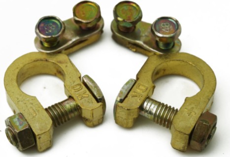 Battery clamp set 