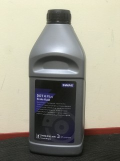Synthetic brake fluid  - SWAG DOT4 PLUS (MERCEDES), 1L.