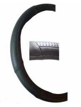Steering wheel cover black color, 37-39cm