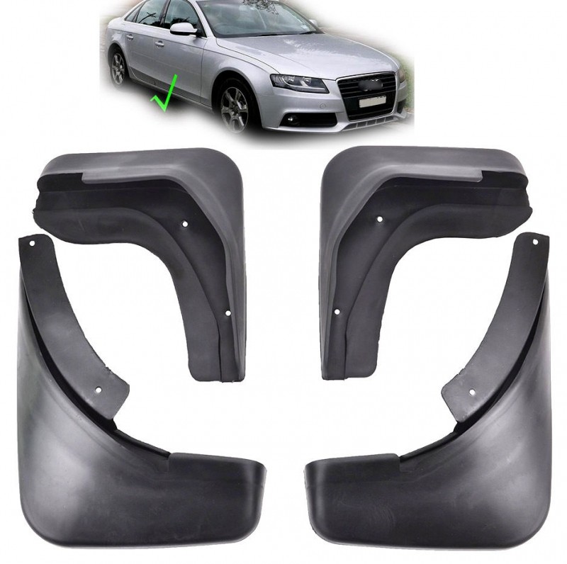 Mud flaps set Audi A4 B8 (2007-2015) +SLINE