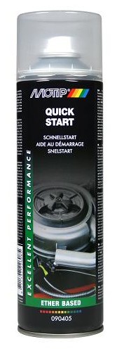 STARTING FLUID/Cold Start - Motip Quick Start, 500ml.