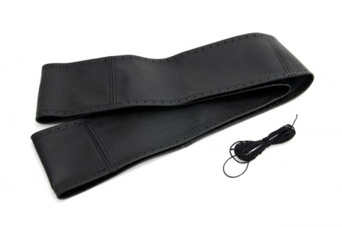 Leather wheel cover , size M, 37 - 39cm  
