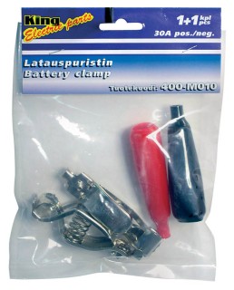 Battery clamp set 30A, 2pcs.