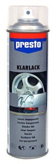 Clear Lacquer Presto, 500ml.