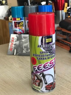 Acryl paint - SVP Deep Red, 400ml. 