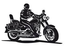 Car sticker - Biker