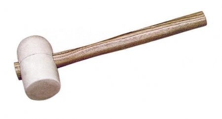 Rubber mallet 0,5kg.