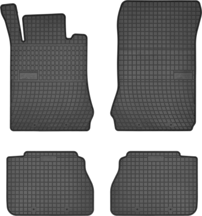 Rubber floor mat set Mercedes-Benz E-Klass W210 (1995-2003)
