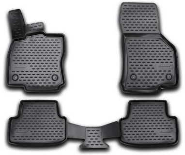3D Rubber floor mat set Audi A3 (2012-) /VW Golf VII (2012-) / Seat Leon (2012-) with edges