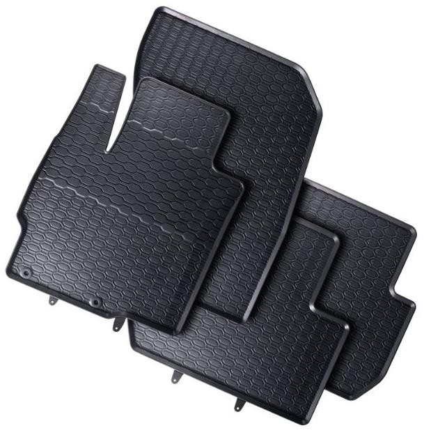 Rubber floor mats set Mitsubishi Outlander (2012-2019)/ Peugeot 4007 (2013-2019)